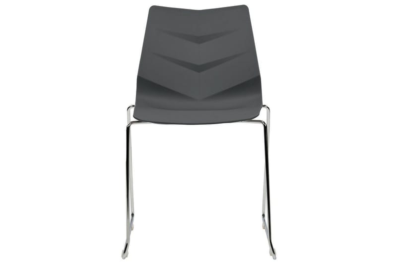 Sæt med 4 spiseborde Hartley - Mørkegrå, sølv - Møbler - Stole & lænestole - Spisebordsstole & køkkenstole