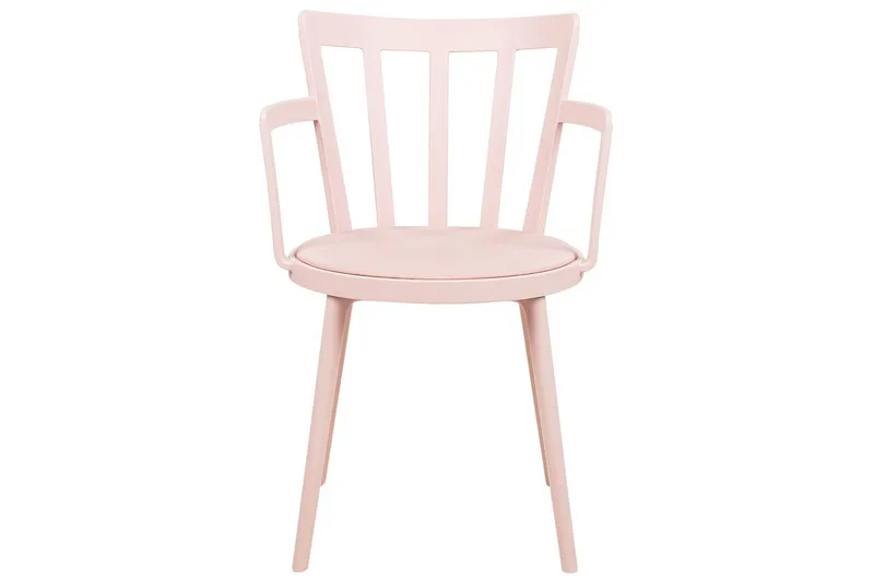 Sæt med 4 spiseborde Morill - Rosa - Møbler - Stole & lænestole - Spisebordsstole & køkkenstole