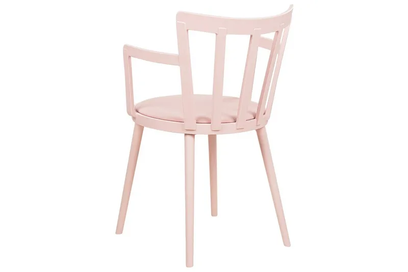 Sæt med 4 spiseborde Morill - Rosa - Møbler - Stole & lænestole - Spisebordsstole & køkkenstole
