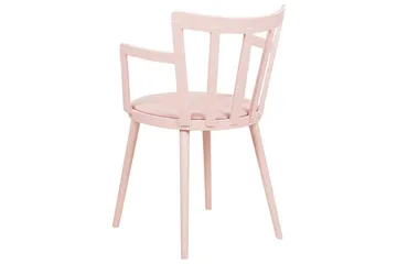 Sæt med 4 spiseborde Morill - Rosa - Møbler - Stole & lænestole - Spisebordsstole & køkkenstole