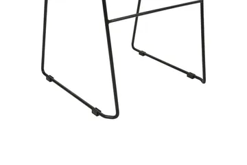 Sæt med 4 spiseborde Panora - Beige, sort - Møbler - Stole & lænestole - Spisebordsstole & køkkenstole