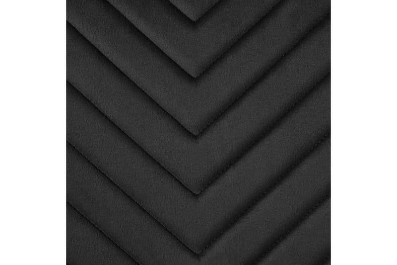 Sæt med 4 spisestole Havre - Sort - Møbler - Stole & lænestole - Spisebordsstole & køkkenstole