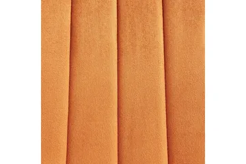 Sæt med 4 spisestole Kalispell - Orange, sort - Møbler - Stole & lænestole - Spisebordsstole & køkkenstole