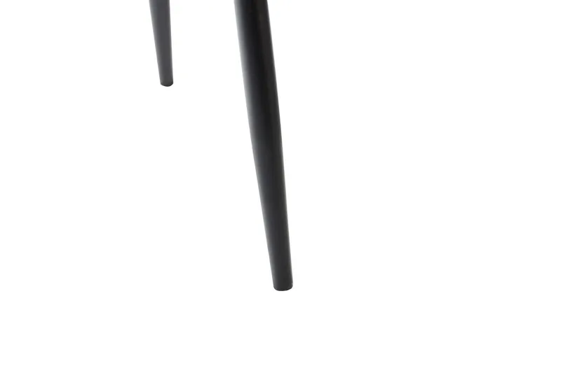 Sæt med 4 spisestole Kalispell - Orange, sort - Møbler - Stole & lænestole - Spisebordsstole & køkkenstole