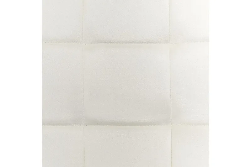 Sæt med 4 spisestole Powell - Hvid, Sort - Møbler - Stole & lænestole - Spisebordsstole & køkkenstole