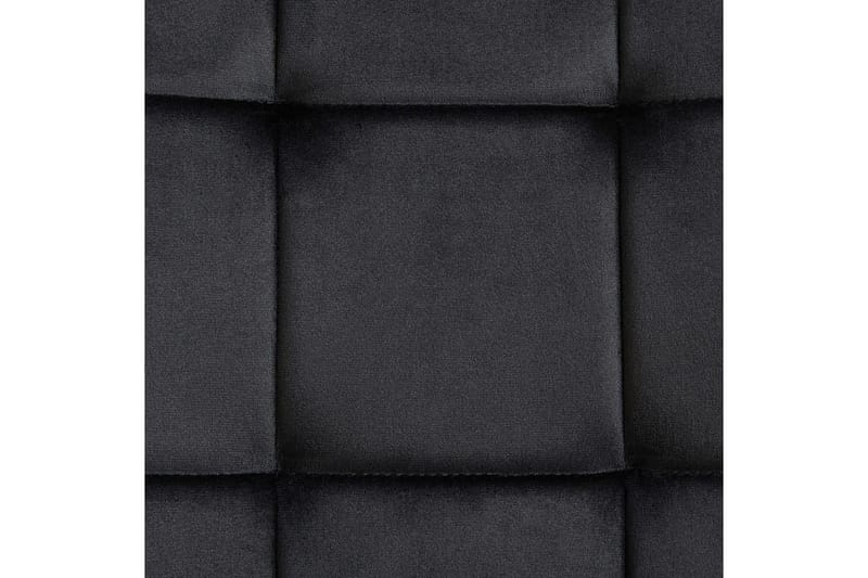 Sæt med 4 spisestole Powell - Sort - Møbler - Stole & lænestole - Spisebordsstole & køkkenstole