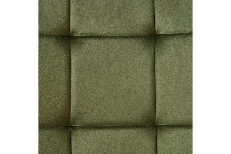 Sæt med 4 spisestole Powell - Grøn, Sort, Grøn, sort - Møbler - Stole & lænestole - Spisebordsstole & køkkenstole