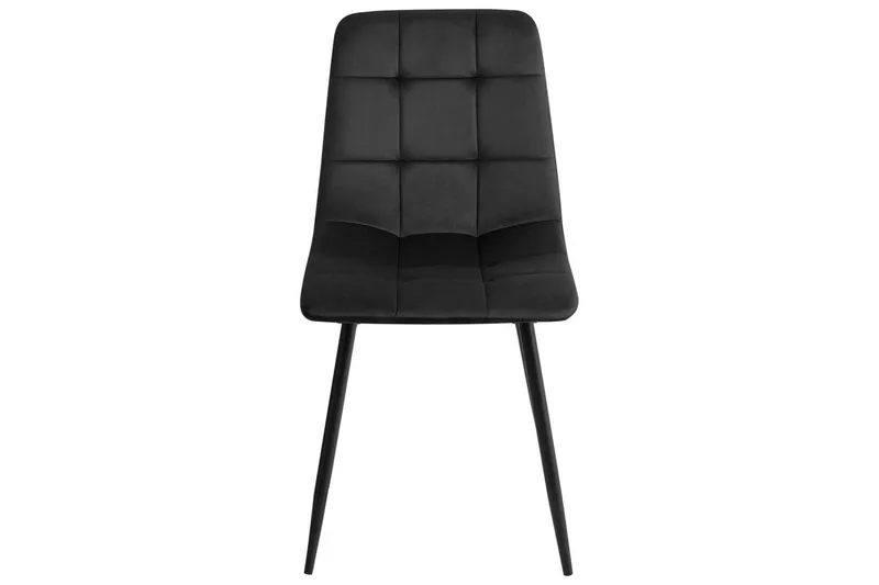 Sæt med 4 spisestole Powell - Sort - Møbler - Stole & lænestole - Spisebordsstole & køkkenstole