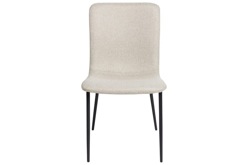 Sæt med 4 spisestuestole Glendive - Beige, sort - Møbler - Stole & lænestole - Spisebordsstole & køkkenstole