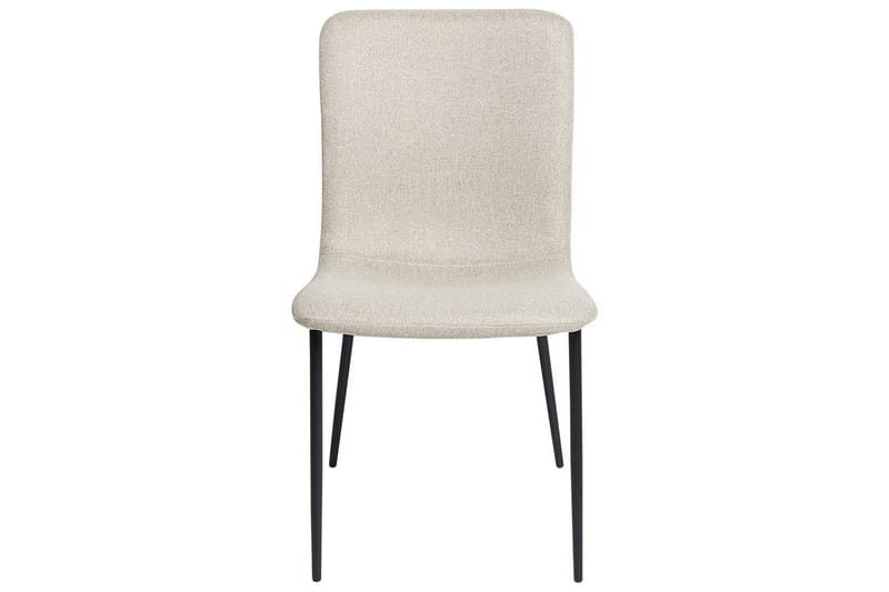 Sæt med 4 spisestuestole Glendive - Beige, sort - Møbler - Stole & lænestole - Spisebordsstole & køkkenstole