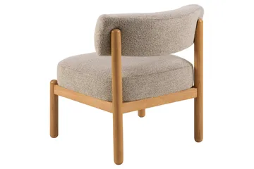 Sahana Loungestol - Beige - Møbler - Stole & lænestole - Lænestole - Lænestol uden armlæn