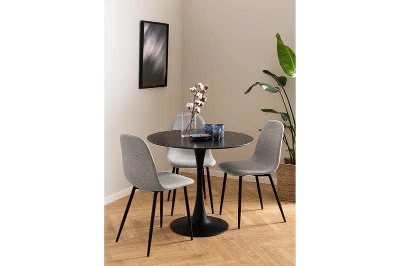 Salaman Spisestol - Lysegrå - Spisebordsstole & køkkenstole