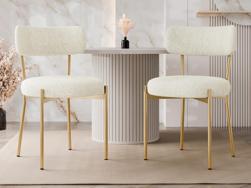 Salvenn Spisestol 2-pak - Beige - Møbler - Stole & lænestole - Spisebordsstole & køkkenstole