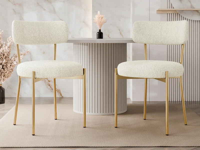 Salvenn Spisestol 2-pak - Beige - Møbler - Stole & lænestole - Spisebordsstole & køkkenstole