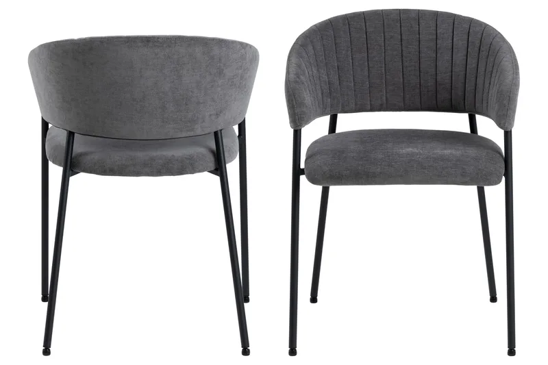 Sanno Karmstol - Grå - Møbler - Stole & lænestole - Spisebordsstole & køkkenstole