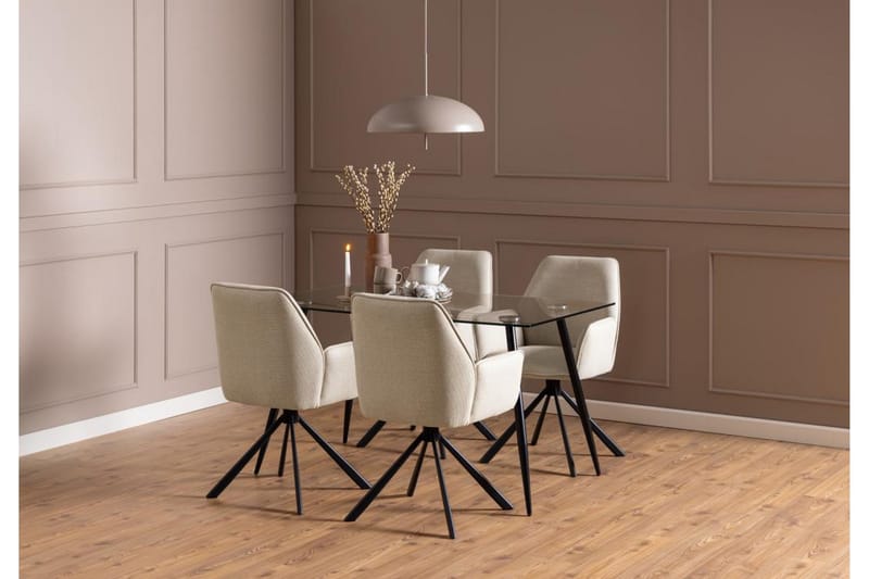 Sapana Lænestol - Beige - Møbler - Stole & lænestole - Spisebordsstole & køkkenstole