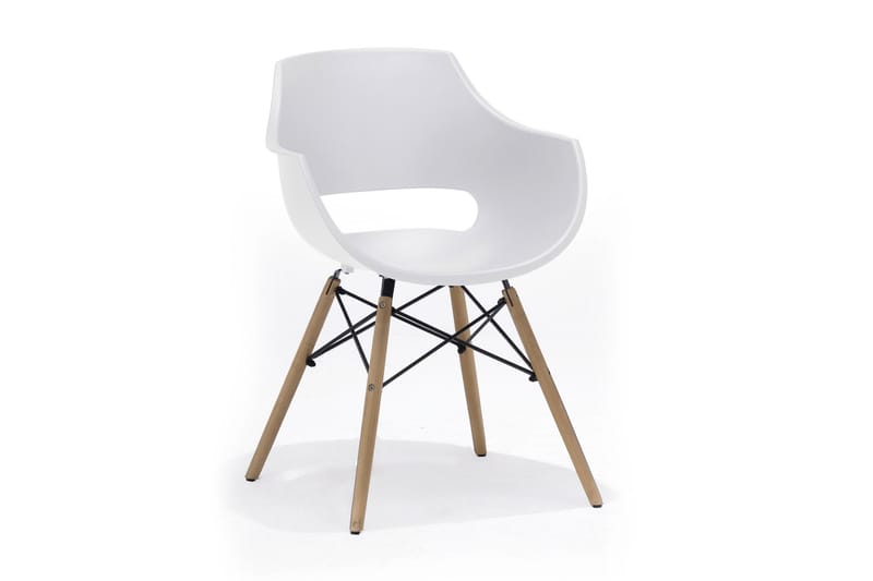 Saranzak Armstol 60 cm - Hvid - Spisebordsstole & køkkenstole - Armstole