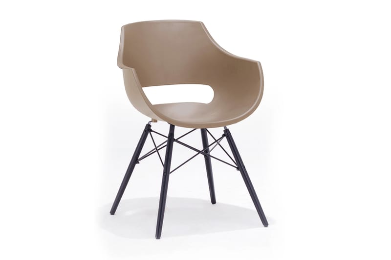 Saranzak Armstol 60 cm - Taupe - Spisebordsstole & køkkenstole - Armstole