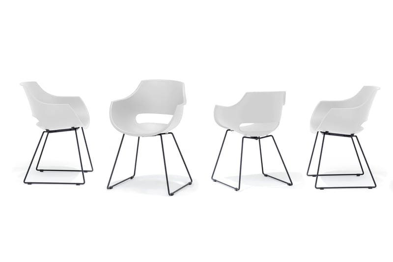 Saranzak Stol 60 cm - Hvid - Spisebordsstole & køkkenstole - Armstole