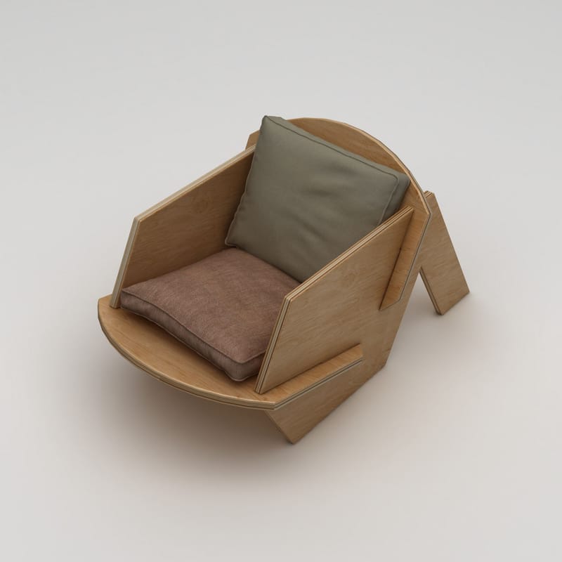 Satira Øreklapstol - Naturtræ - Møbler - Stole & lænestole - Lænestole