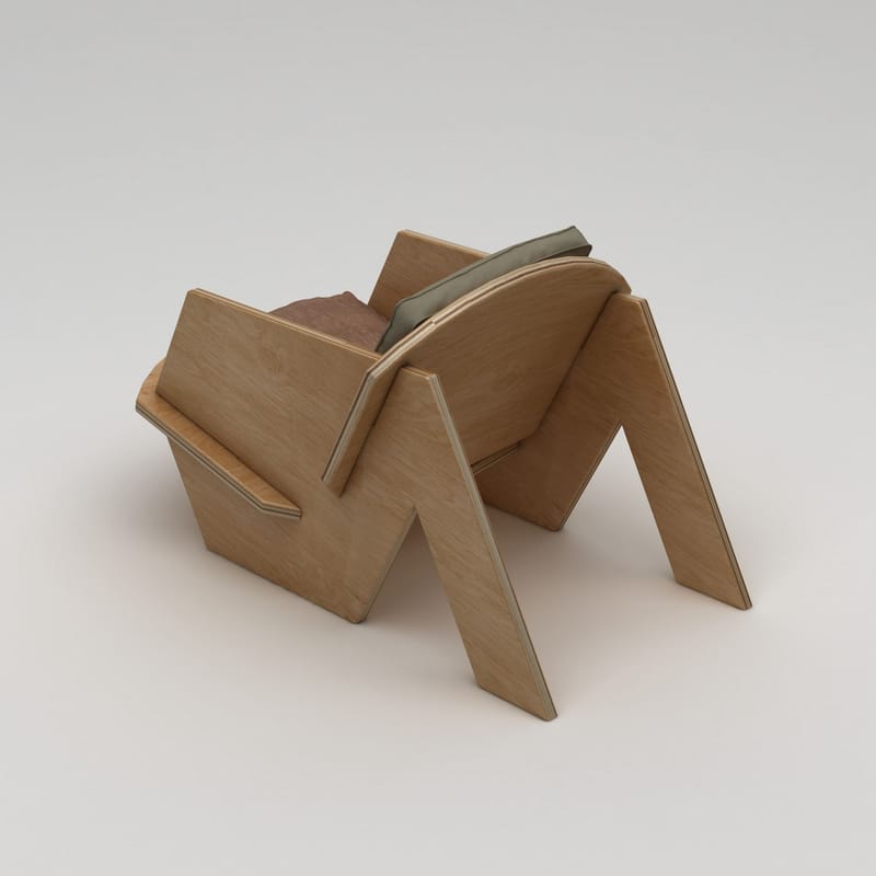 Satira Øreklapstol - Naturtræ - Møbler - Stole & lænestole - Lænestole