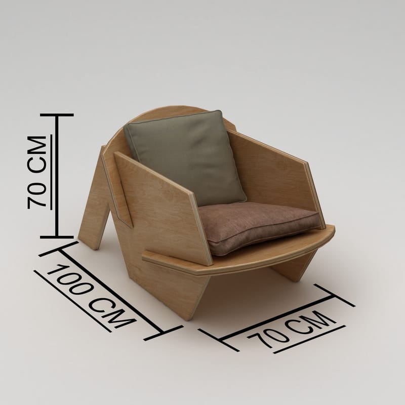 Satira Øreklapstol - Naturtræ - Møbler - Stole & lænestole - Lænestole