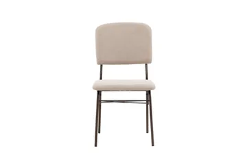 Seda Spisebordsstol - Beige - Møbler - Stole & lænestole - Spisebordsstole & køkkenstole
