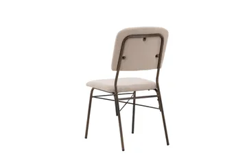 Seda Spisebordsstol - Beige - Møbler - Stole & lænestole - Spisebordsstole & køkkenstole