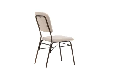 Seda Spisebordsstol - Beige - Møbler - Stole & lænestole - Spisebordsstole & køkkenstole