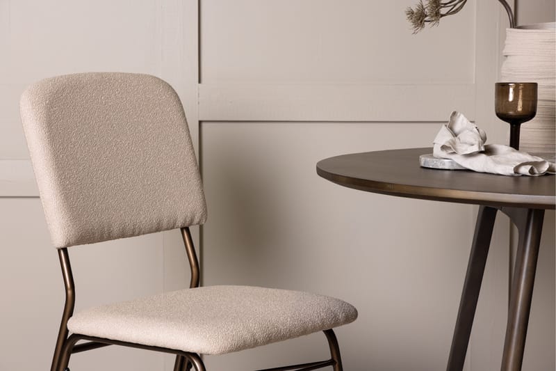 Seda Spisebordsstol - Beige - Møbler - Stole & lænestole - Spisebordsstole & køkkenstole
