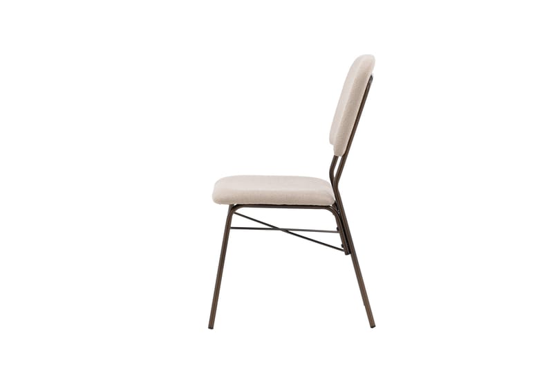 Seda Spisebordsstol - Beige - Møbler - Stole & lænestole - Spisebordsstole & køkkenstole