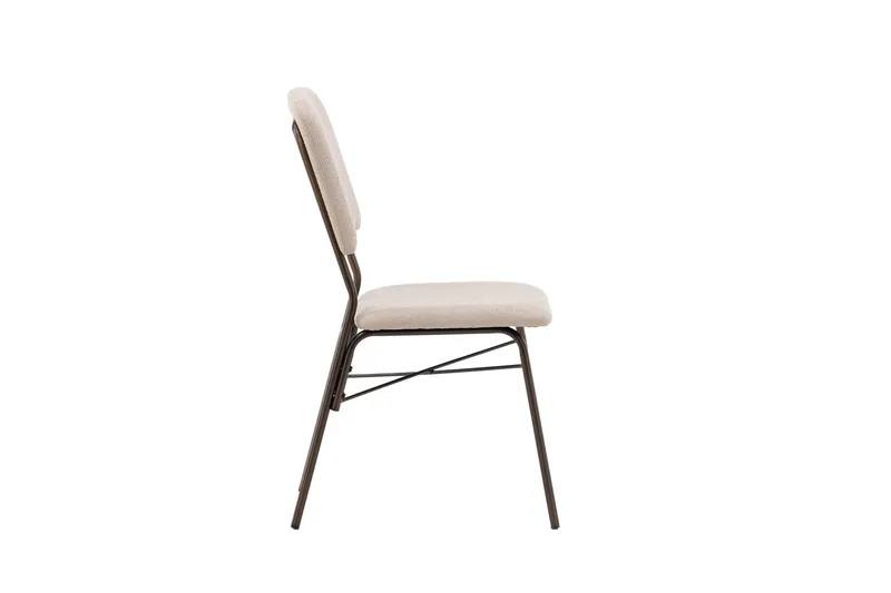 Seda Spisebordsstol - Beige - Møbler - Stole & lænestole - Spisebordsstole & køkkenstole