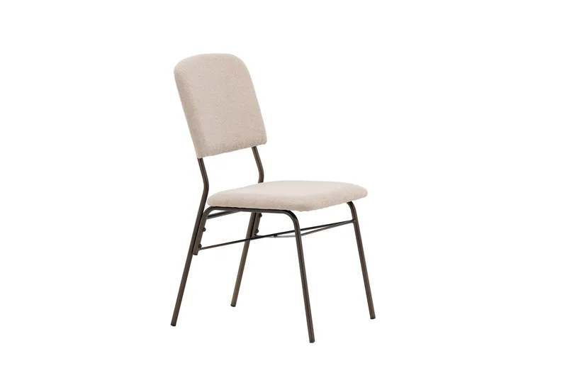 Seda Spisebordsstol - Beige - Møbler - Stole & lænestole - Spisebordsstole & køkkenstole