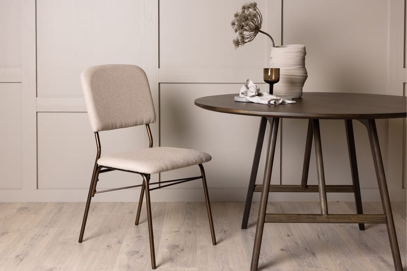 Seda Spisebordsstol - Beige - Møbler - Stole & lænestole - Spisebordsstole & køkkenstole
