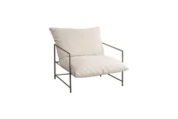 Sedalia lænestol - Beige - Møbler - Stole & lænestole - Lænestole
