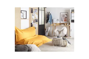 Sittsäck Beliani Fuzzy Blå, 180x230x20 cm Yellow - Møbler - Stole & lænestole - Sækkestol