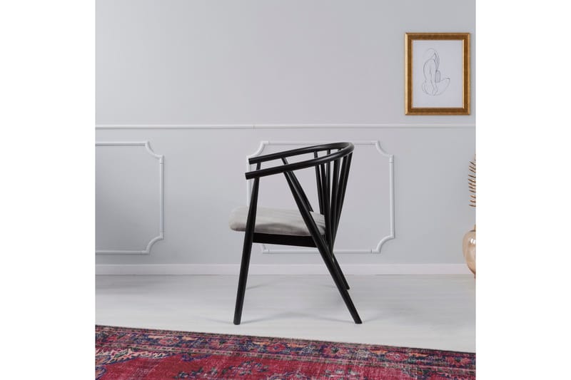 Albero Armstol - Sort - Spisebordsstole & køkkenstole - Armstole