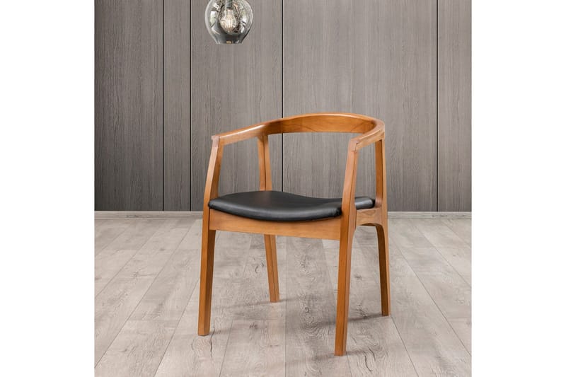 Albero Armstol, Valnød finér/Sort