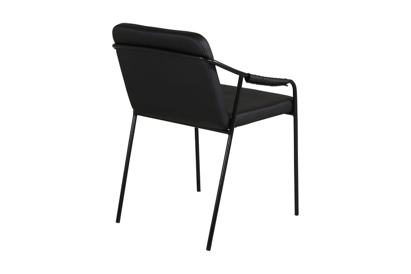 Karmstole (med armlæn) Venture Home Tvist barstol Sort - Møbler - Stole & lænestole