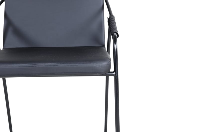 Karmstole (med armlæn) Venture Home Tvist barstol Sort - Møbler - Stole & lænestole