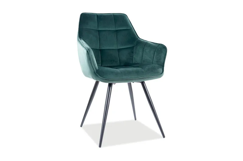 Lylia Armstol, Velour/Grøn/Sort