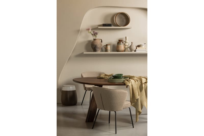 Margoe Armstol - Beige - Møbler - Stole & lænestole