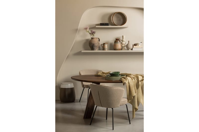 Margoe Armstol - Beige - Møbler - Stole & lænestole