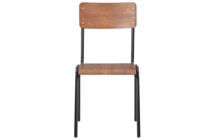 spisebordsstole 6 stk. krydsfinér brun - Spisebordsstole & køkkenstole - Armstole