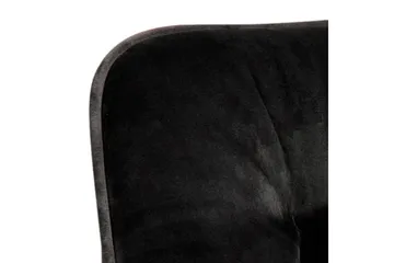 Zabinka Armstol VIC-stof - Brun/Mat Sort - Møbler - Stole & lænestole