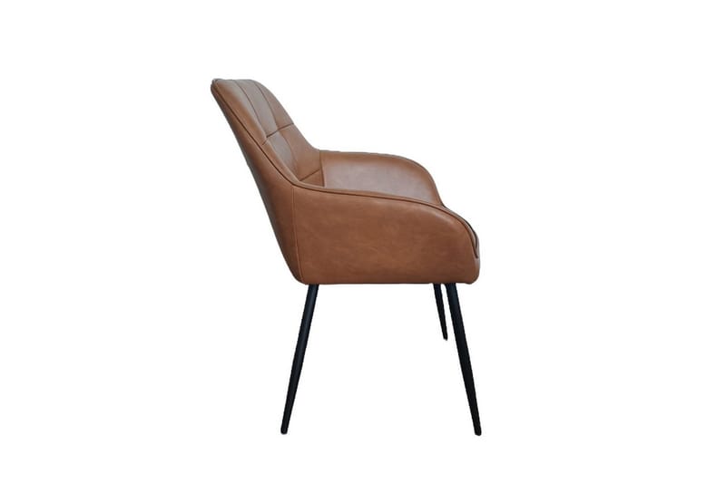 Sonal Lænestol - Cognac - Møbler - Stole & lænestole - Spisebordsstole & køkkenstole