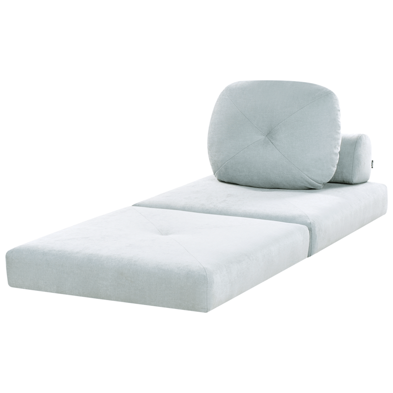 Sovesofa Olden - Lyseblå - Møbler - Sofaer - Sovesofaer - Fremadvendt sovesofa