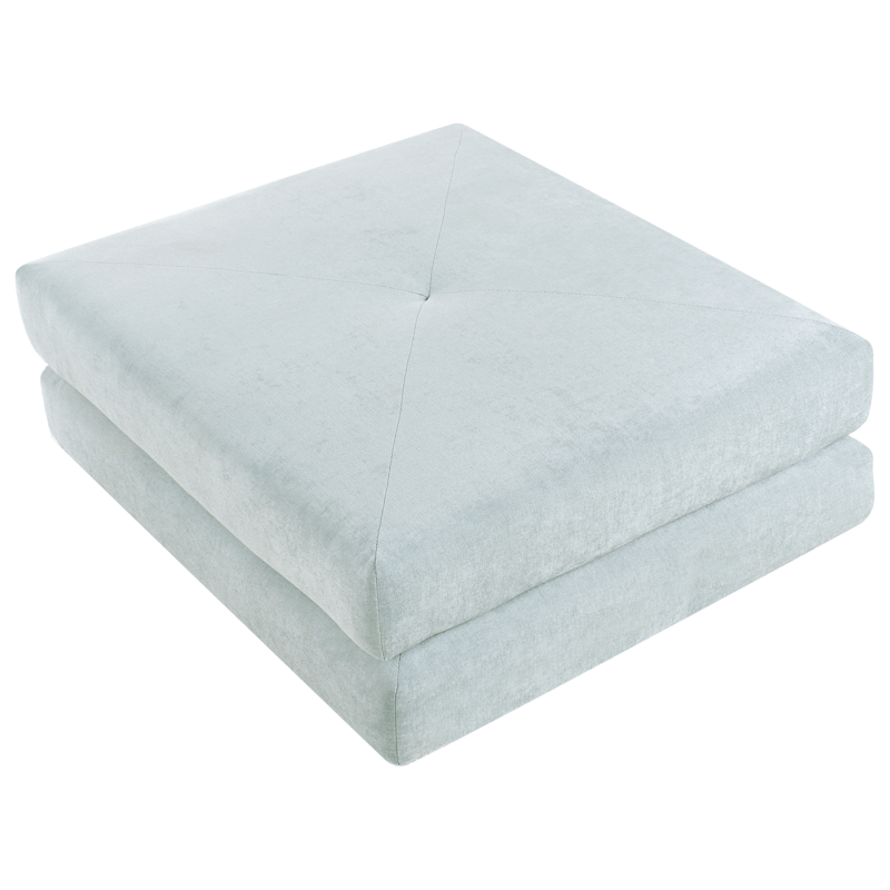 Sovesofa Olden - Lyseblå - Møbler - Sofaer - Sovesofaer - Fremadvendt sovesofa