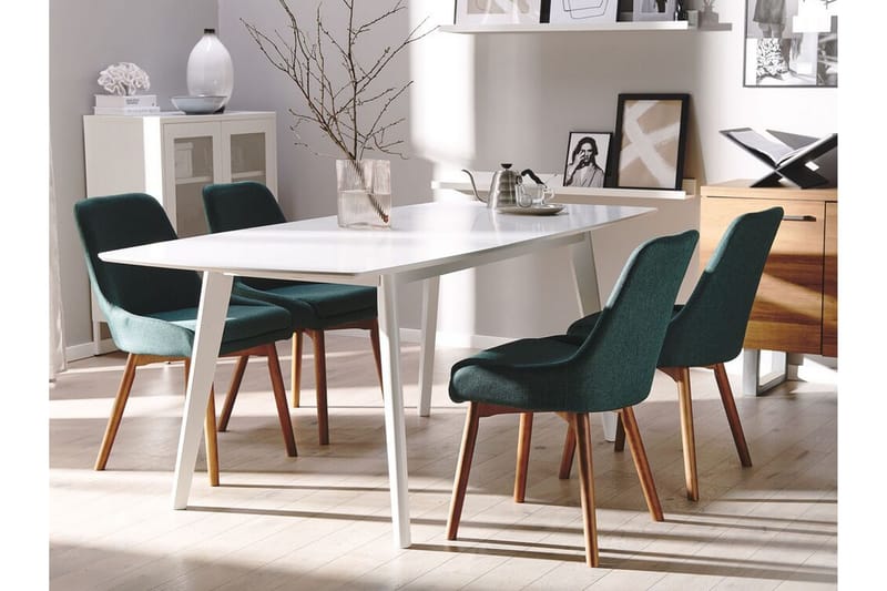 Spisebordsstol 2 st Mørkegrøn MELFORT - Grøn - Spisebordsstole & køkkenstole