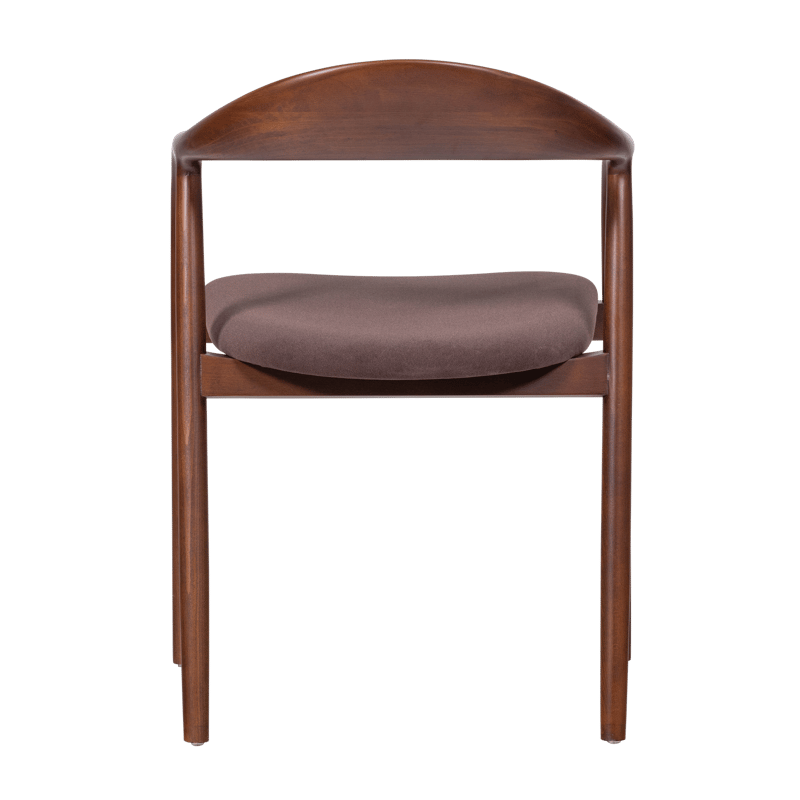 Spisebordsstol Bran med armlæn - Brun - Møbler - Stole & lænestole - Spisebordsstole & køkkenstole